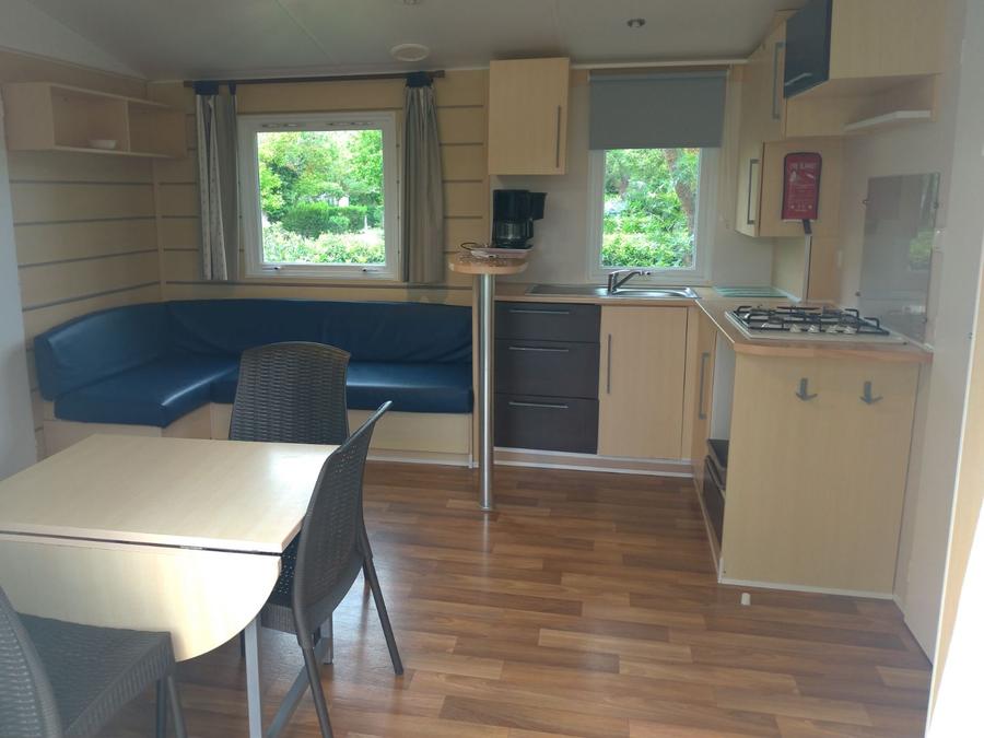 Mobilhome 6 personnes - WELCOME 32m² - 3 chambres - TV - climatisation - terrasse 3
