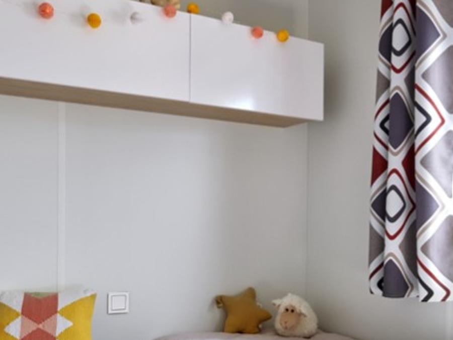 Mobilhome 6 personnes - PREMIUM 32m² - 3 chambres - TV - lave-vaisselle - climatisation - terrasse 10