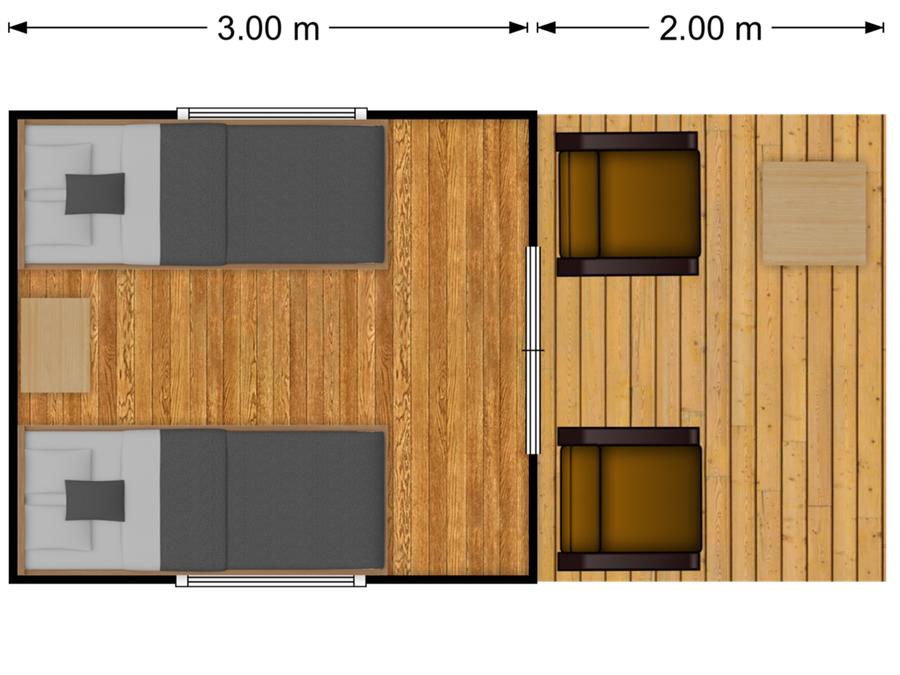 Tente 2 personnes - Escapade BIVOUAC 5