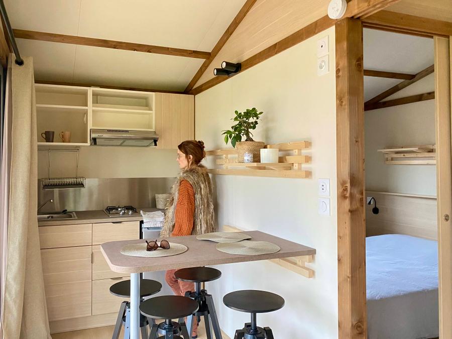 Chalet 2 personnes - Chalet Cosy - 1CH 1SDB - TV - Quartier piéton 2