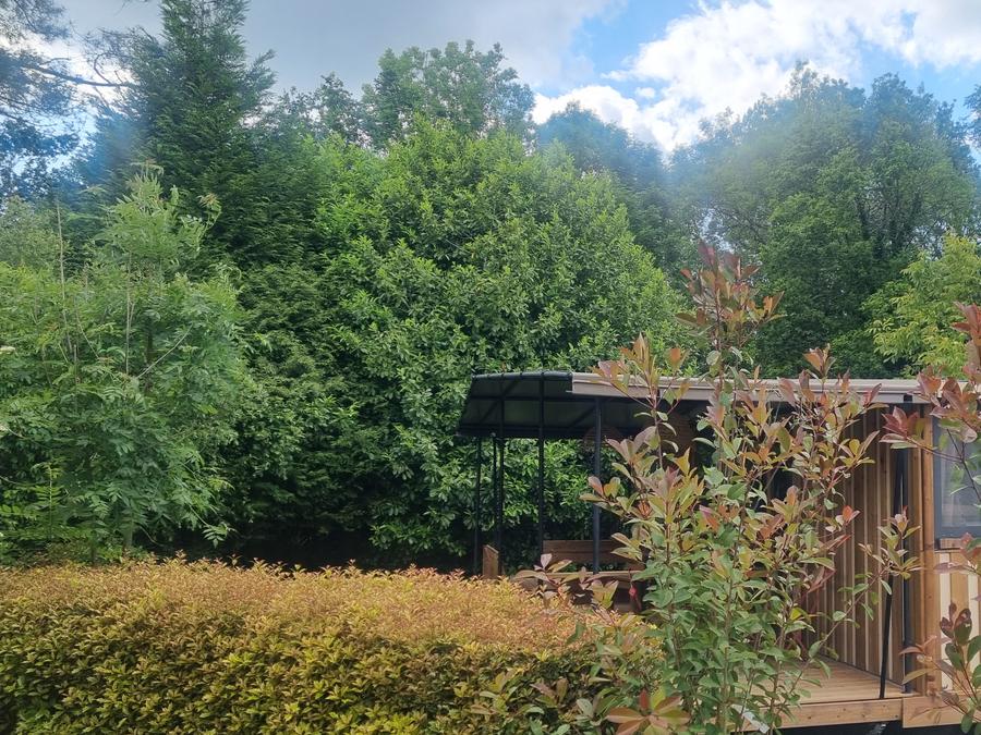Tente en toile et en bois 6 personnes - Chalet Toilé Prémium 0