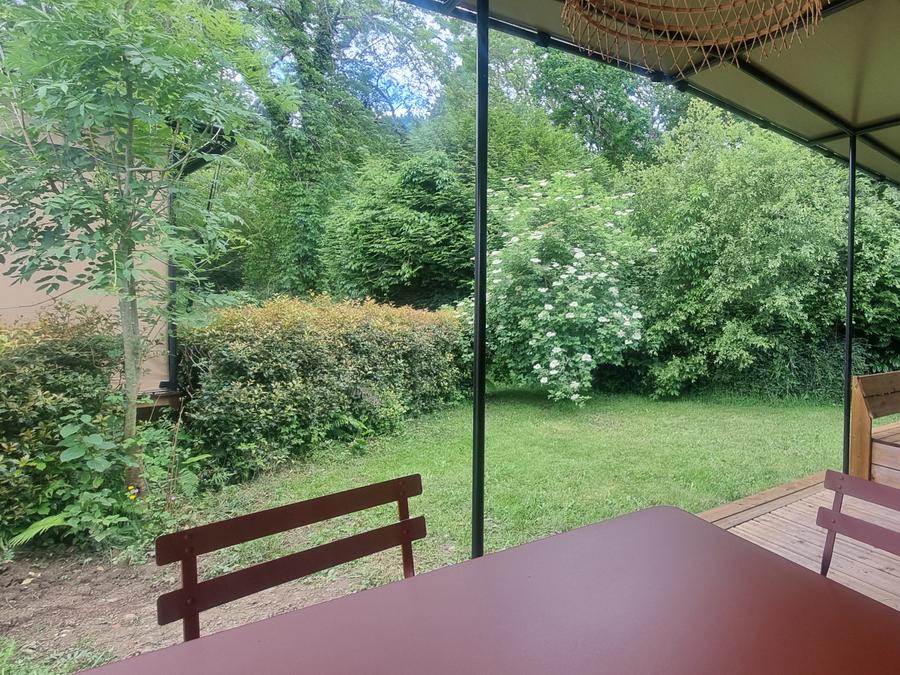 Tente en toile et en bois 6 personnes - Chalet Toilé Prémium 4