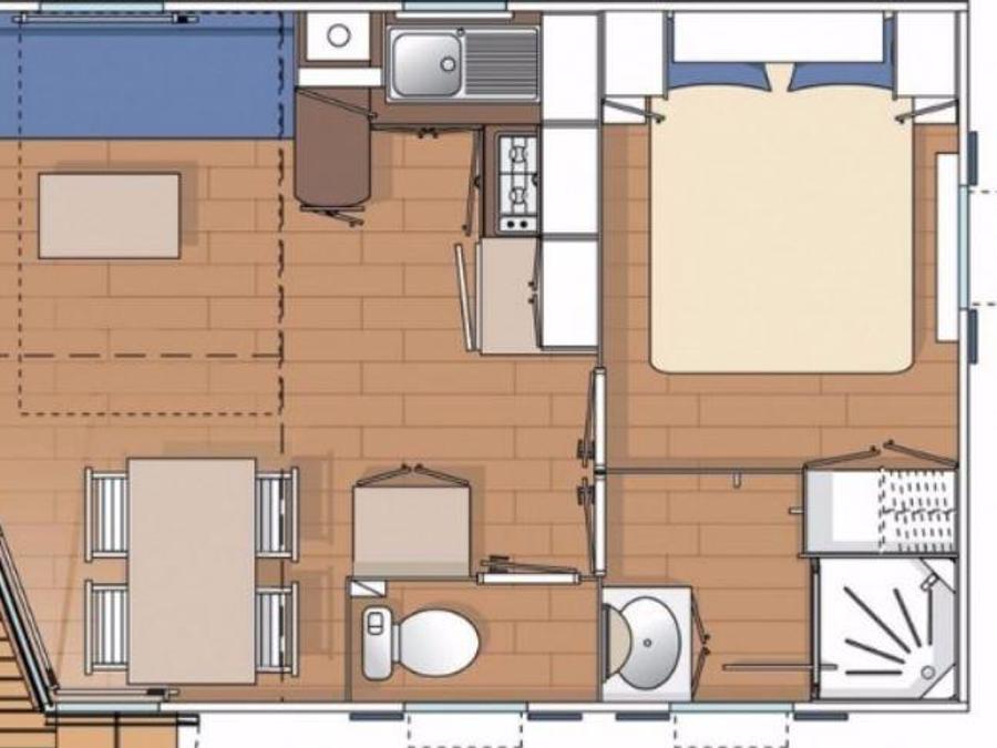 Mobilhome 4 personnes - O'HARA 784 5