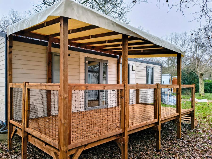 Mobilhome 6 personnes - 3 chambres Rideau 33m² 1