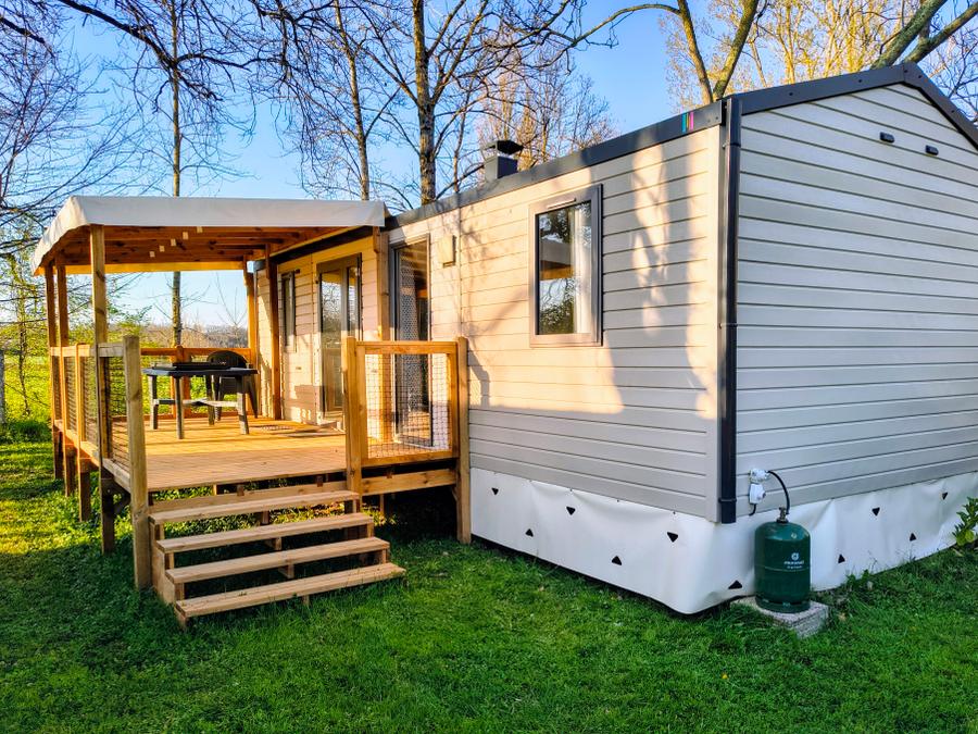 Mobilhome 6 personnes - 3 chambres Rideau 33m² 0
