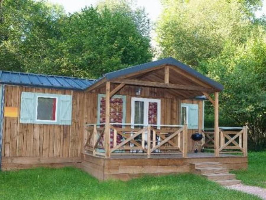 Chalet 5 personnes - Cabane du jura 5 places (2 chambres) Gamme PREMIUM climatisé 1