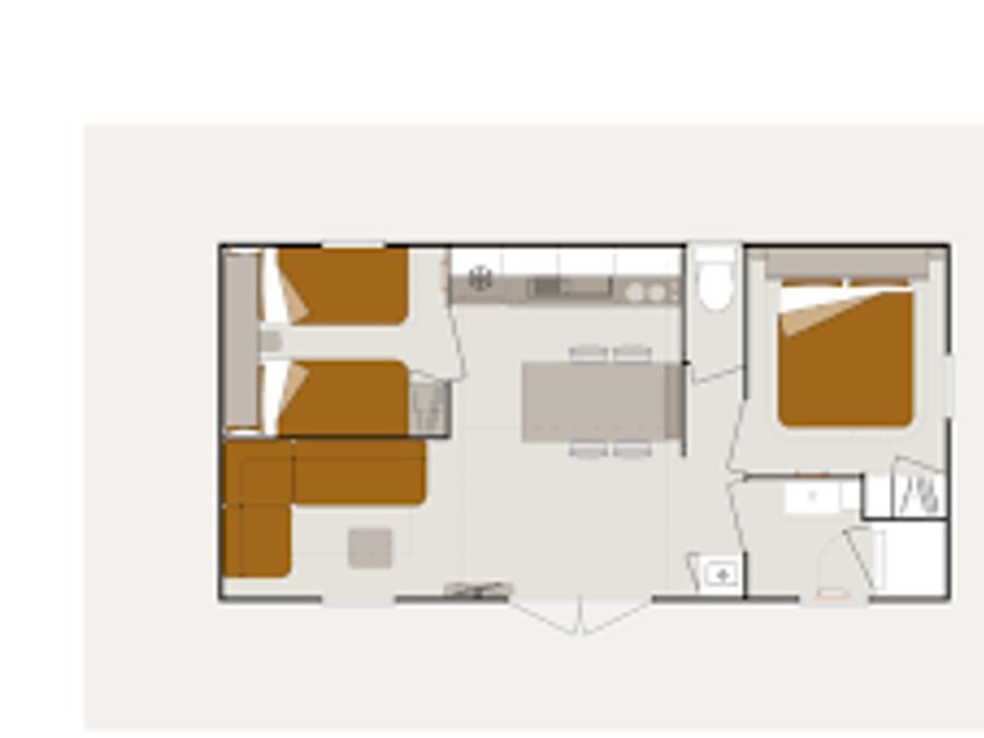 Mobilhome 4 personnes - Pomerol 11