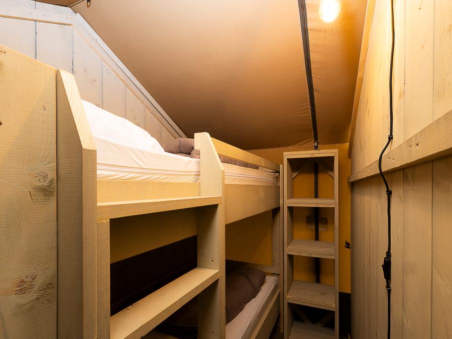 Tente en toile et en bois 4 personnes - SAFARI PREMIUM 4