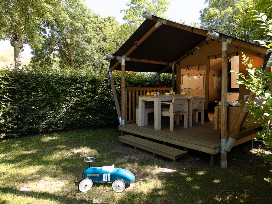 Tente en toile et en bois 4 personnes - SAFARI PREMIUM 6