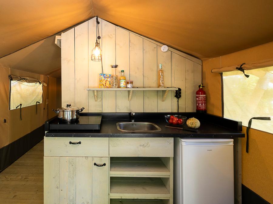 Tente en toile et en bois 4 personnes - SAFARI PREMIUM 2