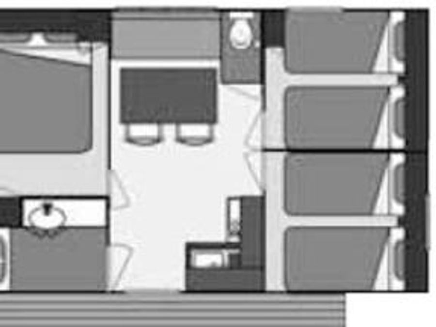 Mobilhome 6 personnes - MH3 BERGERAC, avec sanitaires 5