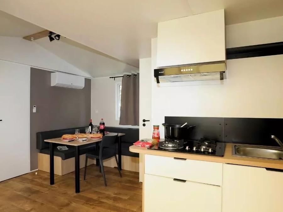 Mobilhome 6 personnes - Cottage Standing 3 Pièces 4/6 Personnes Climatisé + TV 1