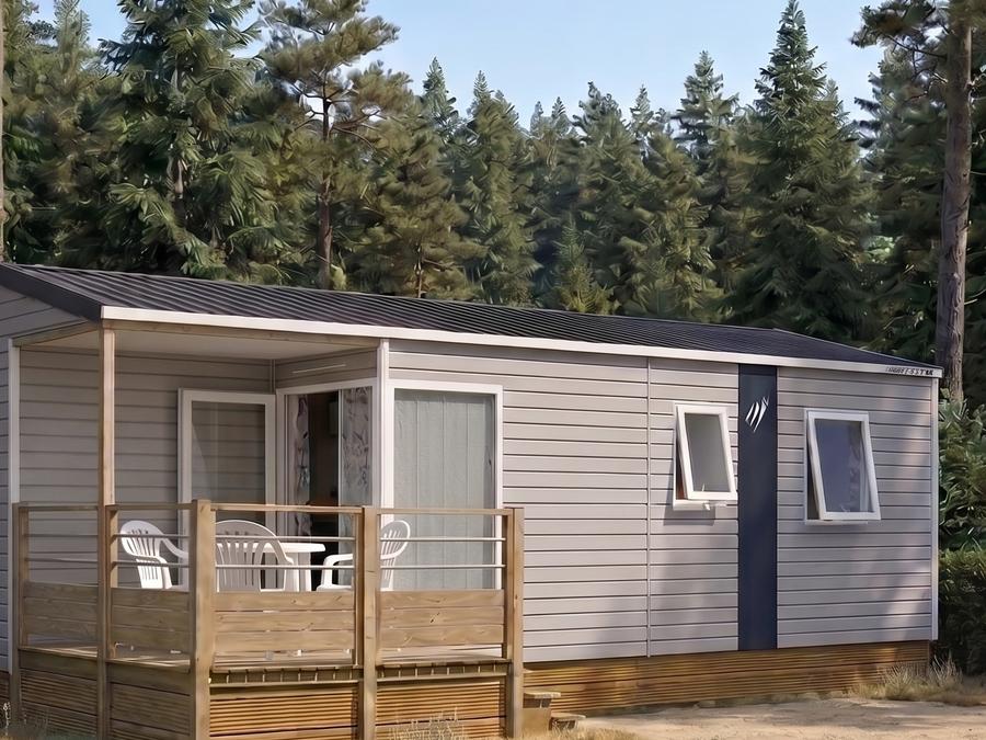 Mobilhome 6 personnes - CONFORT - 3 chambres - TV - CLIM - LV 7