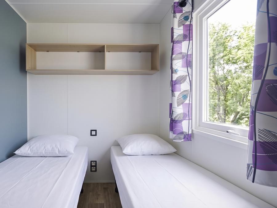Mobilhome 6 personnes - CONFORT - 3 chambres - TV - CLIM - LV 4