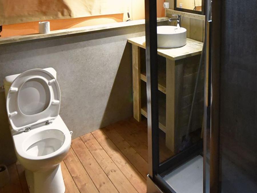 Tente en toile et en bois 5 personnes - Tente Glamping 2 7