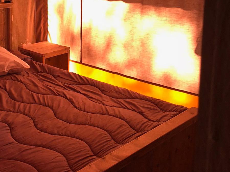 Tente en toile et en bois 6 personnes - Tente Glamping 3 3