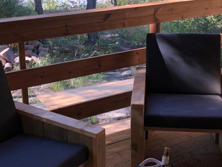 Tente en toile et en bois 6 personnes - Tente Glamping 3 1