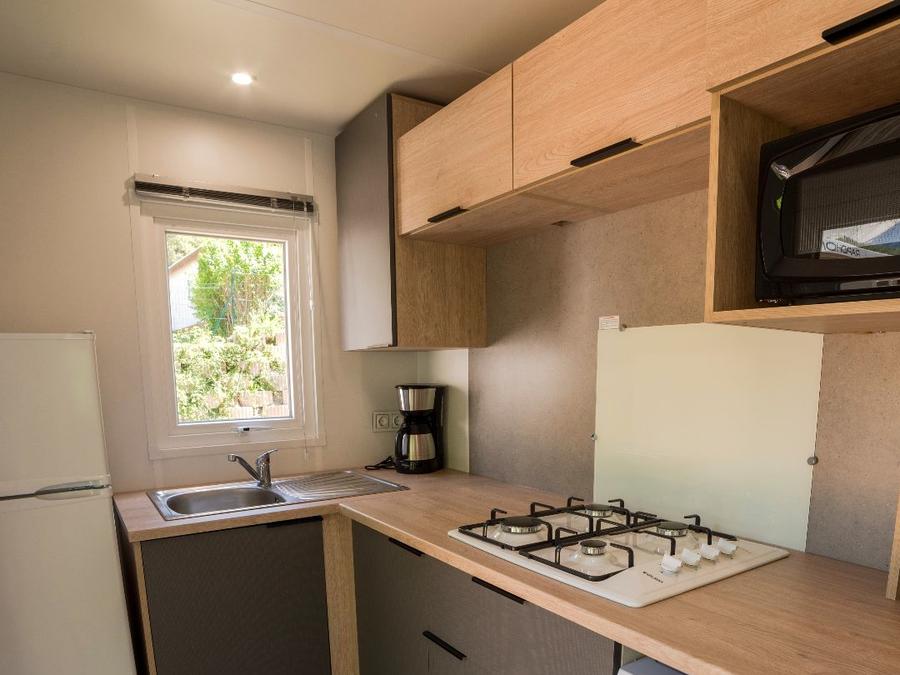 Mobilhome 4 personnes - Mobil homes Le coin des copains - prix pour 4 personnes, possible jusqu'à 12 2