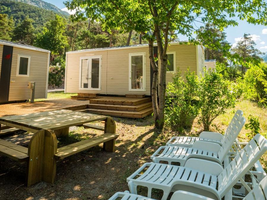 Mobilhome 4 personnes - Mobil homes Le coin des copains - prix pour 4 personnes, possible jusqu'à 12 1