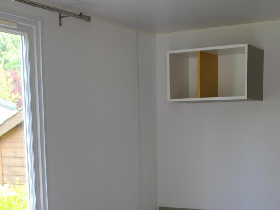 Mobilhome 4 personnes - Confort 27m² dont terrasse 2 chambres + TV 4