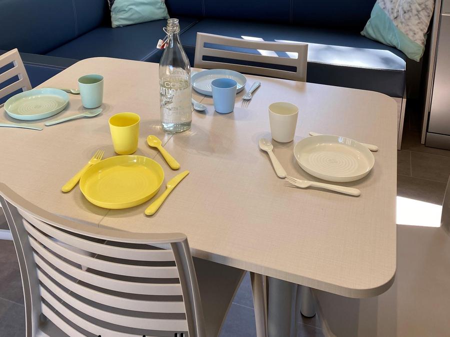 Mobilhome 6 personnes - Homeflower Premium 3 chambres avec terrasse couverte + Lave Vaisselle 2