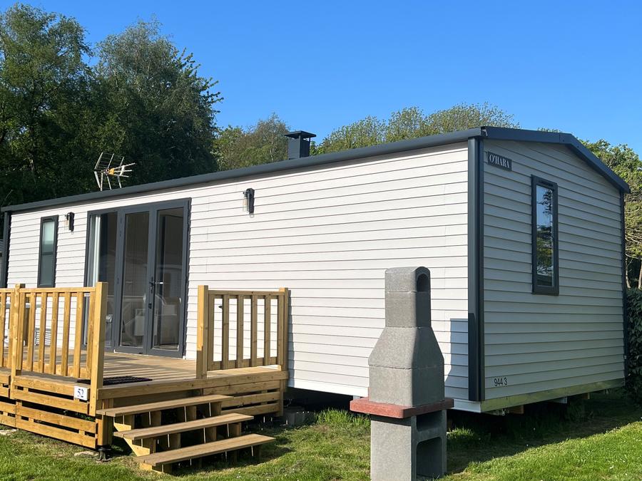 Mobilhome 6 personnes - 35m² Premium (3ch-6pers) + Terrasse + TV + LV 0