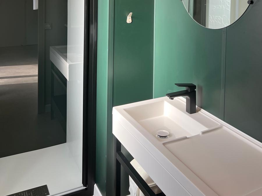 Mobilhome 6 personnes - 35m² Premium (3ch-6pers) + Terrasse + TV + LV 6
