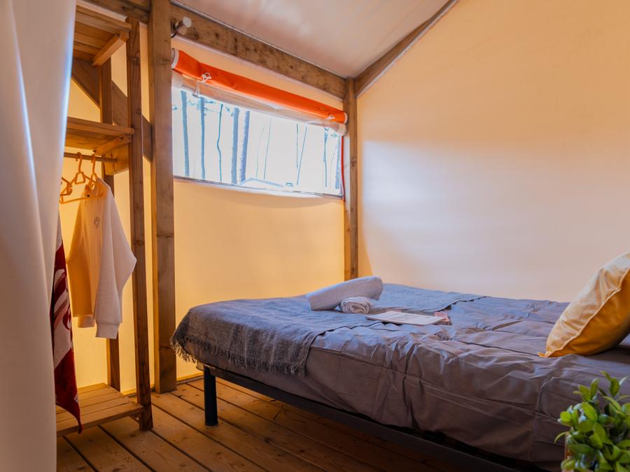 Tente en toile et en bois 5 personnes - RESASOL - 2 chambres 12