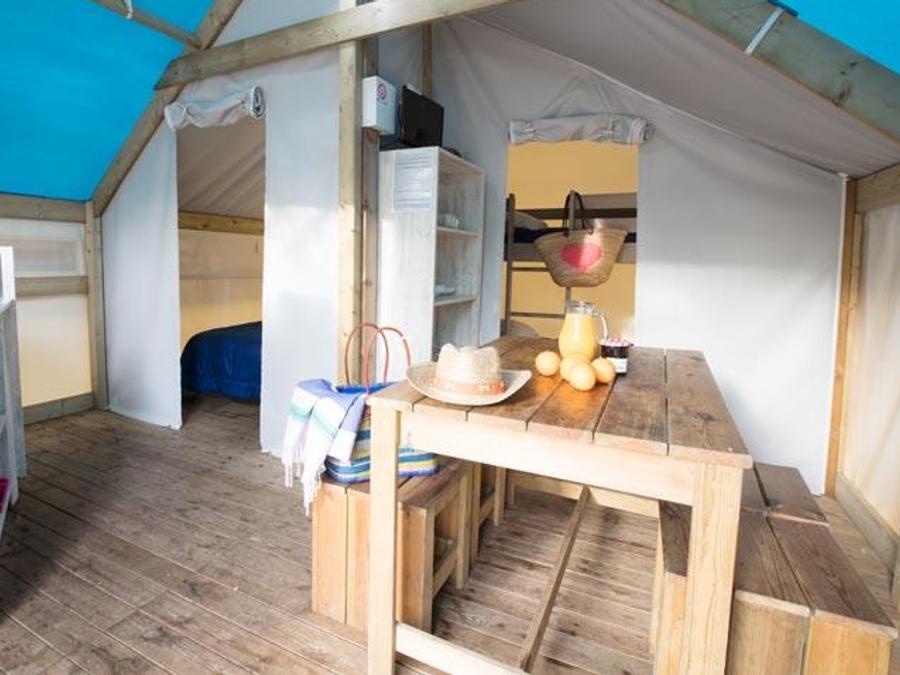 Tente 4 personnes - ECO - 2 chambres (sans sanitaires) 1
