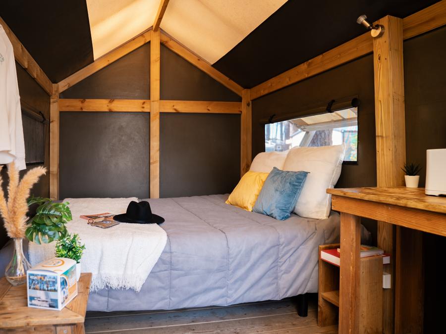 Tente en toile et en bois 2 personnes - DUO (sans sanitaires) 7
