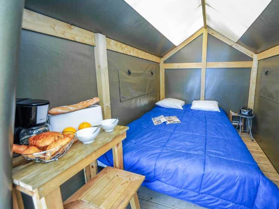 Tente en toile et en bois 2 personnes - DUO (sans sanitaires) 1