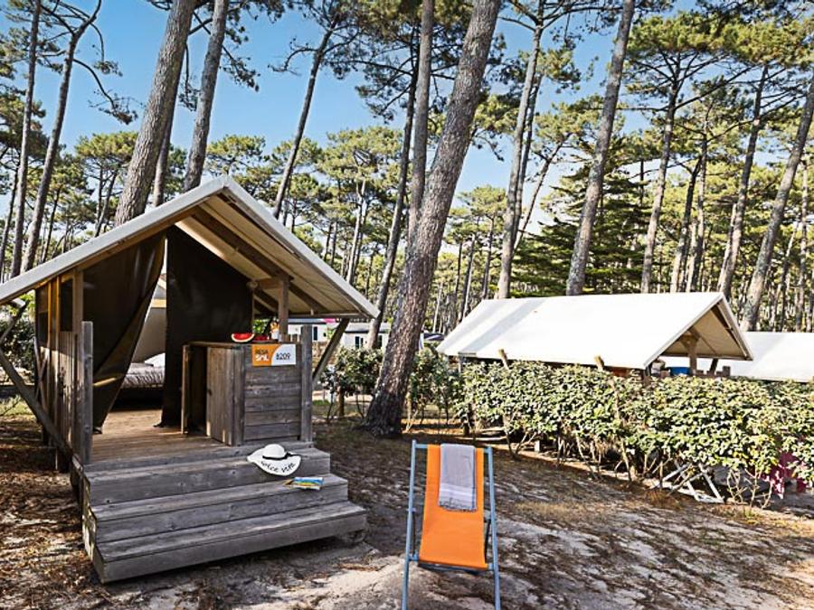 Tente en toile et en bois 2 personnes - DUO (sans sanitaires) 2