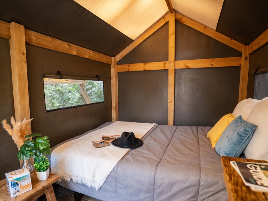 Tente en toile et en bois 2 personnes - DUO (sans sanitaires) 8