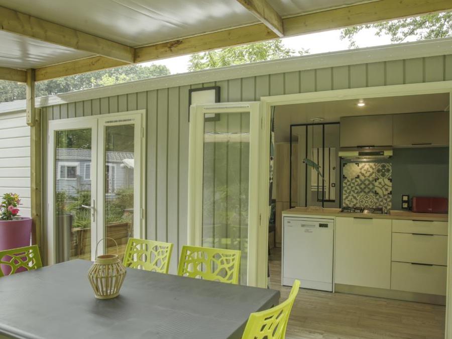Mobilhome 6 personnes - Cottage Atlantique 3 chambres + 2 salles de bain 40m² + Spa 9