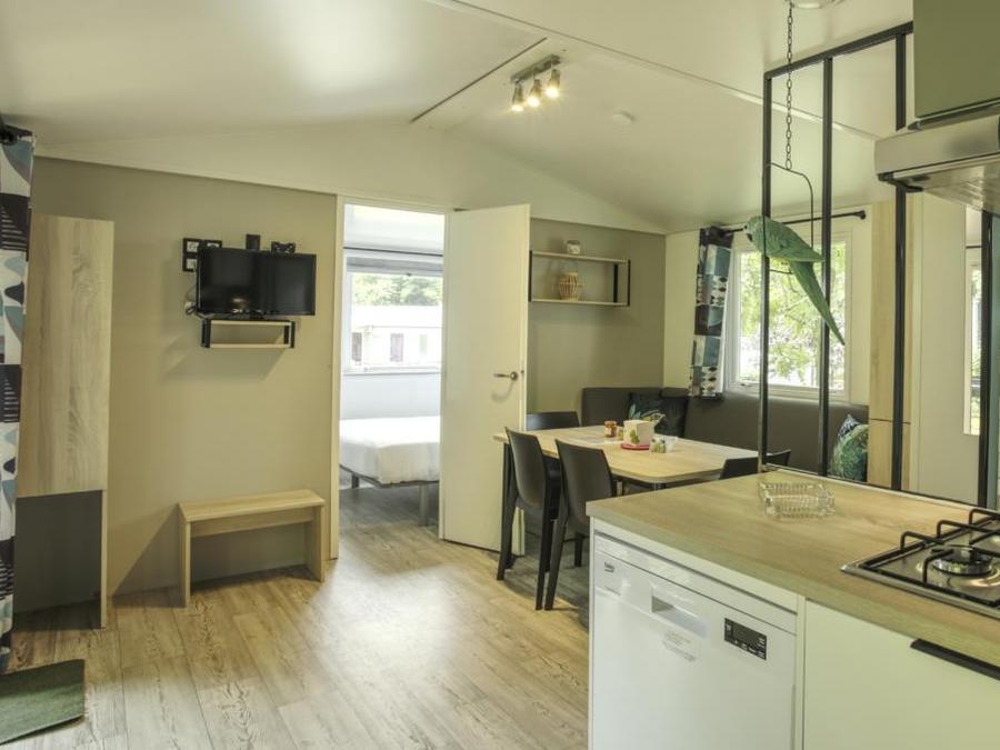 Mobilhome 6 personnes - Cottage Atlantique 3 chambres + 2 salles de bain 40m² + Spa 5