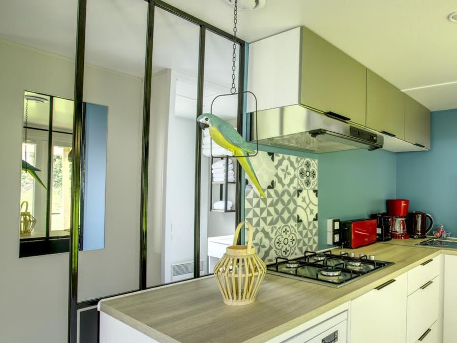 Mobilhome 6 personnes - Cottage Atlantique 3 chambres + 2 salles de bain 40m² + Spa 3