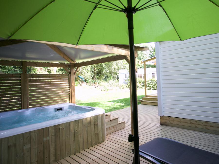 Mobilhome 6 personnes - Cottage Atlantique 3 chambres + 2 salles de bain 40m² + Spa 7
