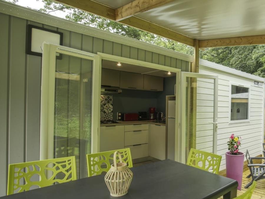 Mobilhome 6 personnes - Cottage Atlantique 3 chambres + 2 salles de bain 40m² + Spa 6