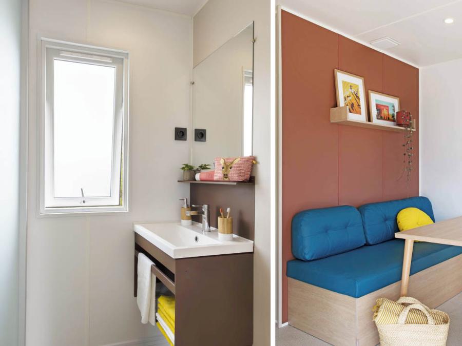 Mobilhome 2 personnes - Cottage Berlingot 1 chambre 22 m² 11