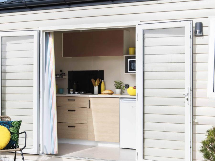 Mobilhome 2 personnes - Cottage Berlingot 1 chambre 22 m² 8