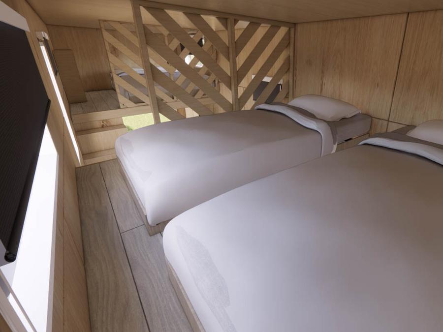 Hébergement 4 personnes - Tiny House 4