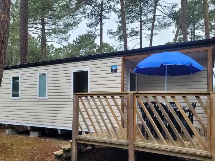 Mobilhome 6 personnes - Mobil Home Aqua 3ch 6p Terrasse Semi-couverte TV 0