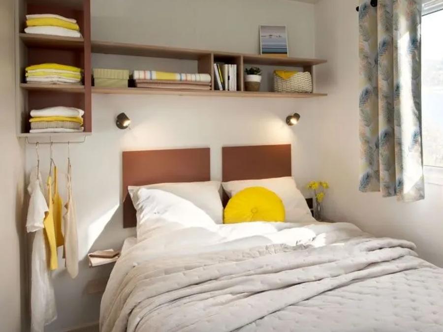 Mobilhome 6 personnes - Mobil Home Aqua 3ch 6p Terrasse Semi-couverte TV 2