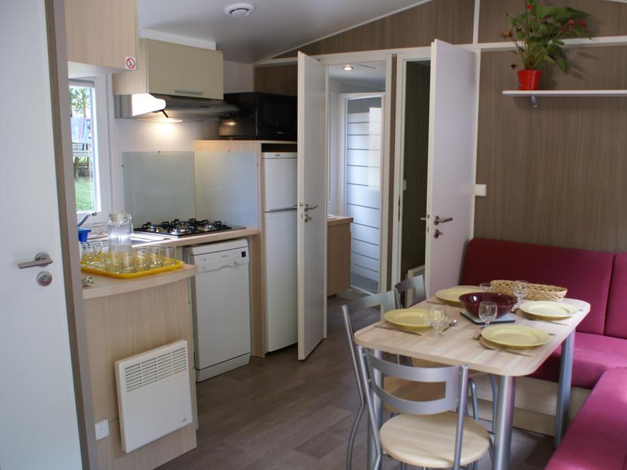 Mobilhome 4 personnes - 'Louisiane' Oakley-Océane-Pacifique (2 chambres) 2