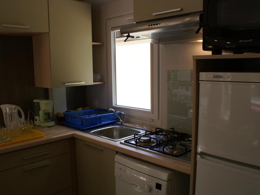 Mobilhome 4 personnes - 'Louisiane' Oakley-Océane-Pacifique (2 chambres) 3
