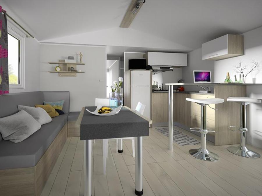 Mobilhome 4 personnes - Louisiane Méditerranée - 2 chambres - TV 0