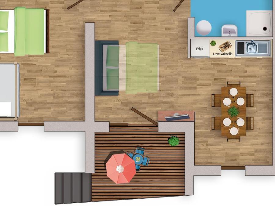 Maison 6 personnes - EXCLUSIVE PMR 4