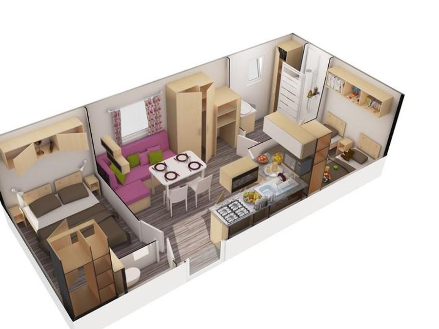 Mobilhome 4 personnes - OAKLEY 5
