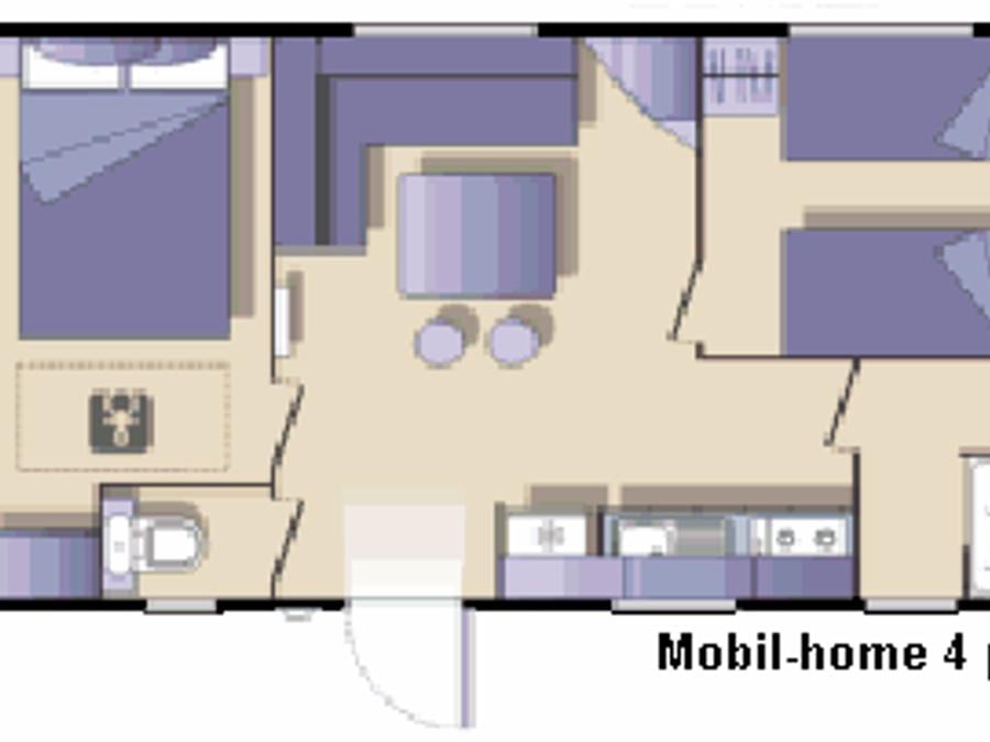 Mobilhome 4 personnes - FIDJY 5