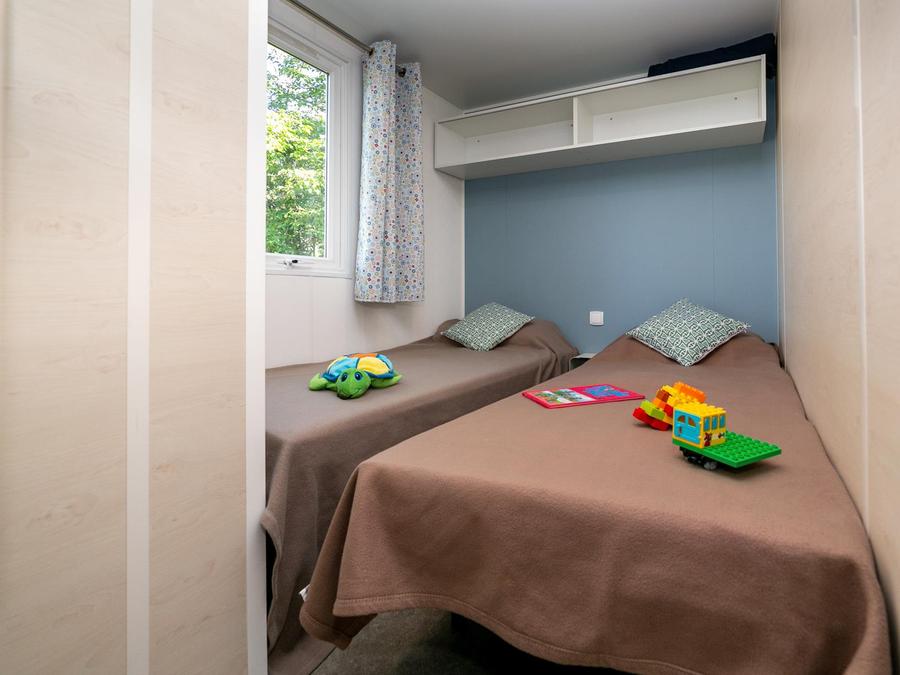 Mobilhome 6 personnes - MH2 Premium + terrasse 8 m², avec sanitaires 5